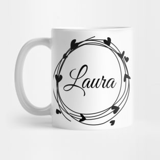 Laura name cute design Mug